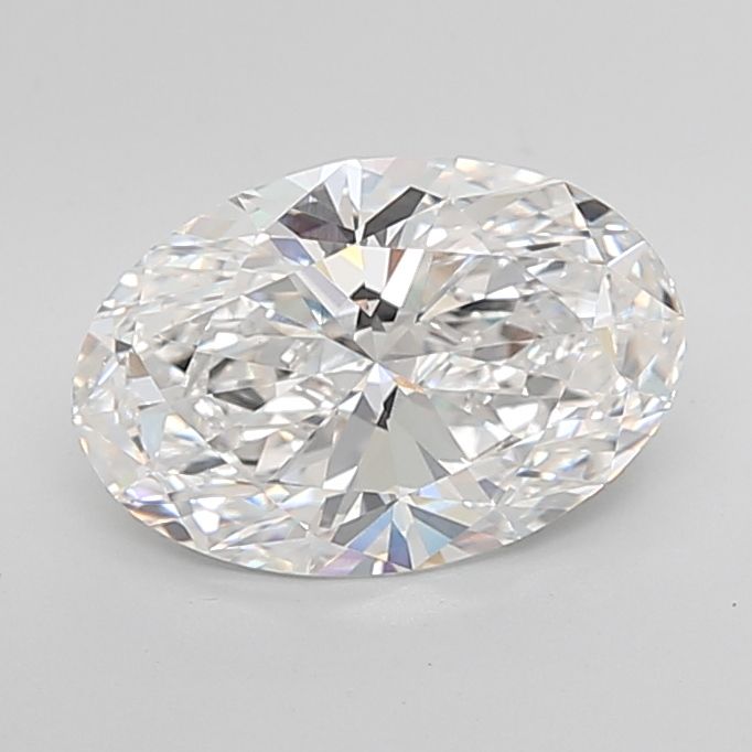 Lab-Grown Oval Diamond - 3.55 Carats, E Color, VVS2 Clarity - Certified by IGI - Report Number: LG694581050