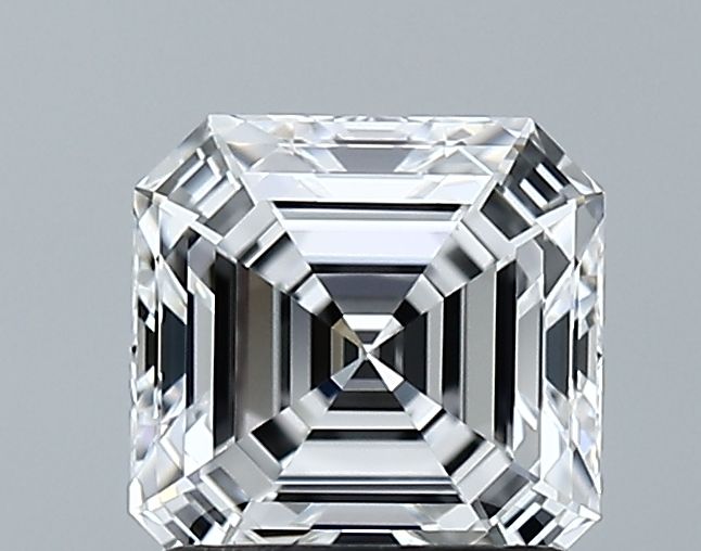 Lab-Grown Asscher Diamond - 1.5 Carats, D Color, VVS2 Clarity - Certified by GIA - Report Number: 1232440997