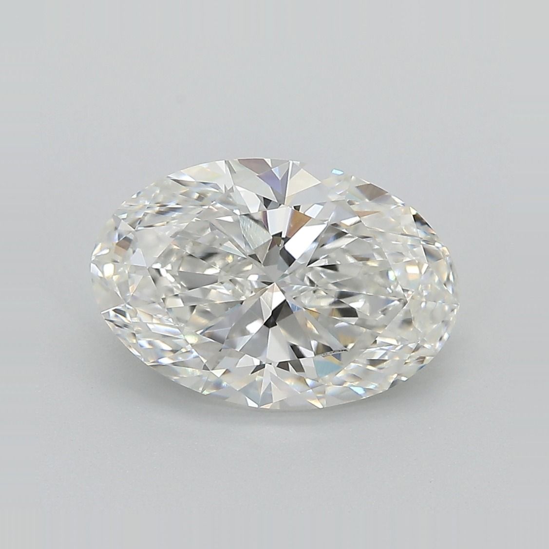 Lab-Grown Oval Diamond - 3.52 Carats, F Color, VVS2 Clarity - Certified by IGI - Report Number: LG687501354