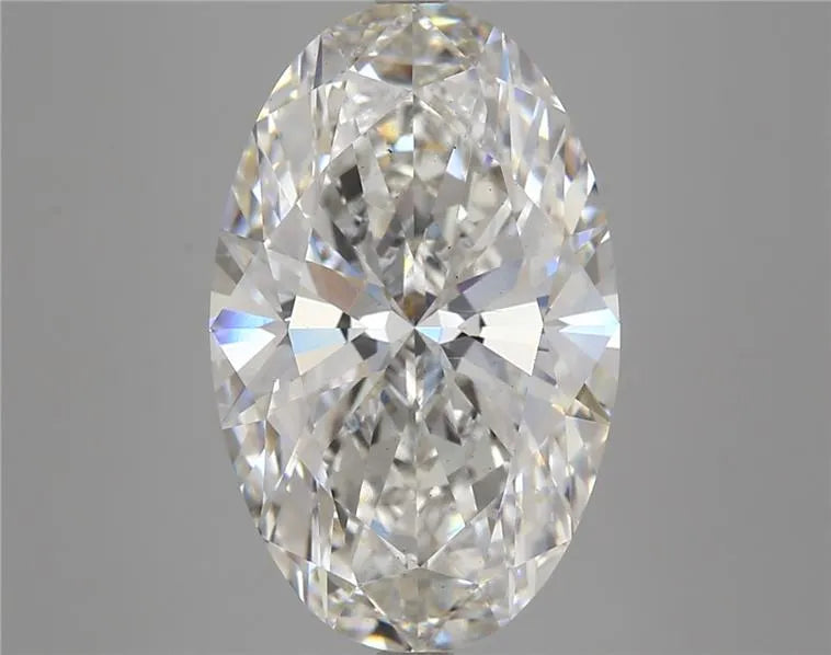 6.73ct Oval Lab Grown Diamond (Colour G, Clarity VS2, IGI Certified)
