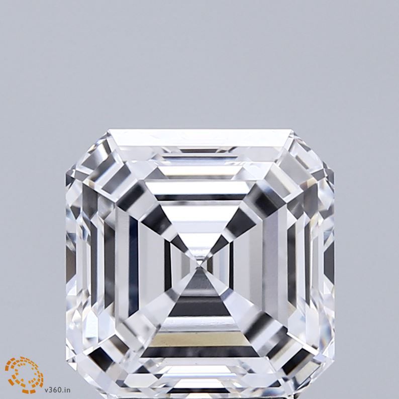 Lab-Grown Asscher Diamond - 4.09 Carats, D Color, VS1 Clarity - Certified by IGI - Report Number: LG711521361