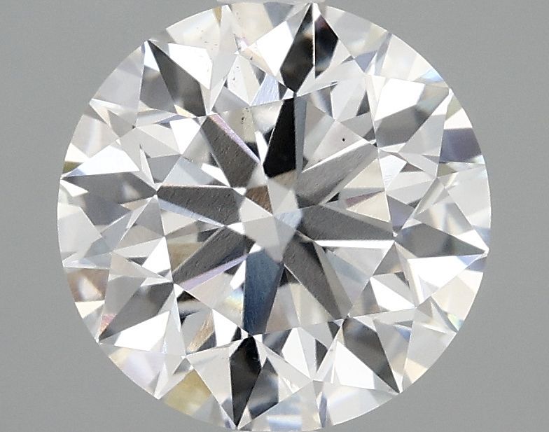 Lab-Grown Round Diamond - 2.95 Carats, E Color, VS2 Clarity - Certified by IGI - Report Number: LG705504752