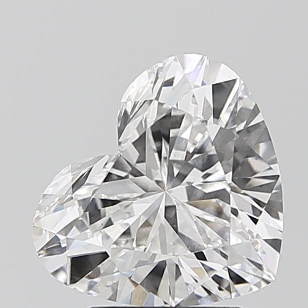 Lab-Grown Heart Diamond - 2.52 Carats, E Color, VS1 Clarity - Certified by IGI - Report Number: LG678568418