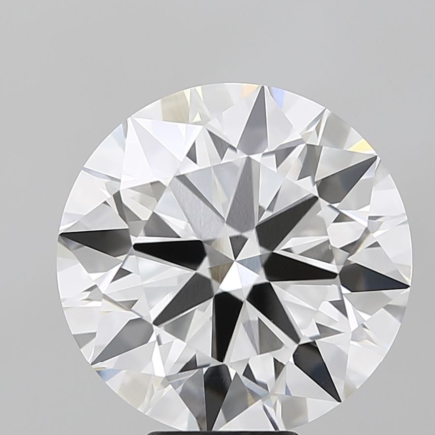 Lab-Grown Round Diamond - 8.05 Carats, D Color, VVS2 Clarity - Certified by IGI - Report Number: LG675504395