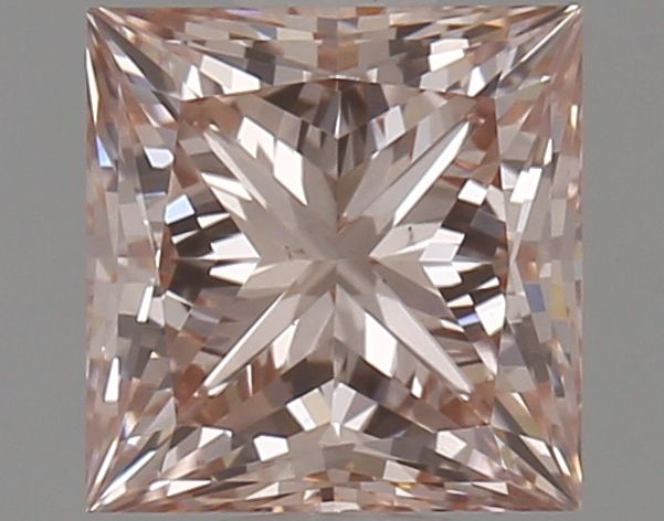 Lab-Grown Princess Diamond - 1.19 Carats, Fancy Intense Pink Color, VS1 Clarity - Certified by IGI - Report Number: LG627467811