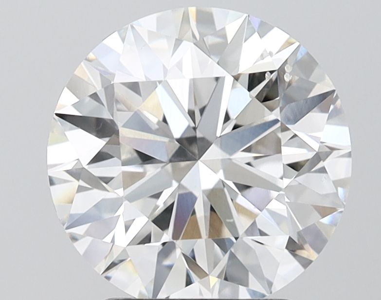 Lab-Grown Round Diamond - 3.0 Carats, F Color, VS2 Clarity - Certified by IGI - Report Number: LG683570827