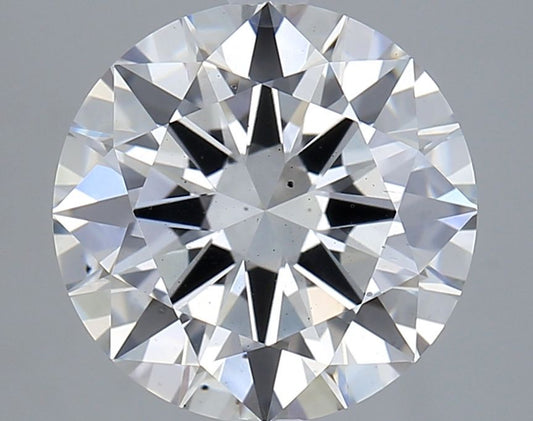 Lab-Grown Round Diamond - 3.58 Carats, F Color, VS2 Clarity - Certified by IGI - Report Number: LG632418401