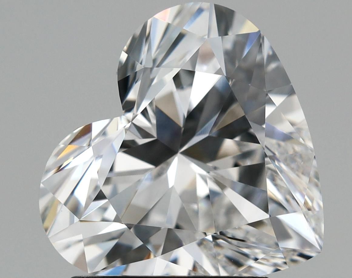 Lab-Grown Heart Diamond - 2.09 Carats, E Color, VVS2 Clarity - Certified by IGI - Report Number: LG634439464