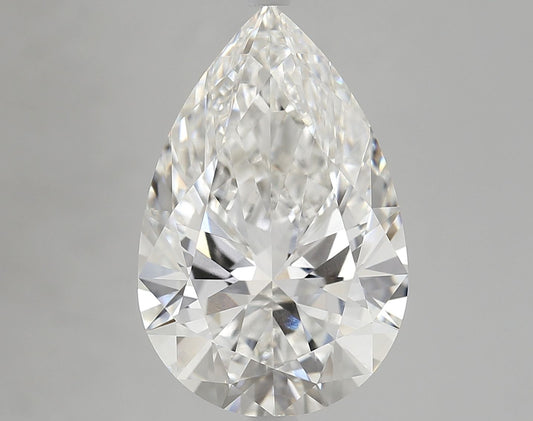 Lab-Grown Pear Diamond - 7.0 Carats, F Color, VVS2 Clarity - Certified by IGI - Report Number: LG702502542