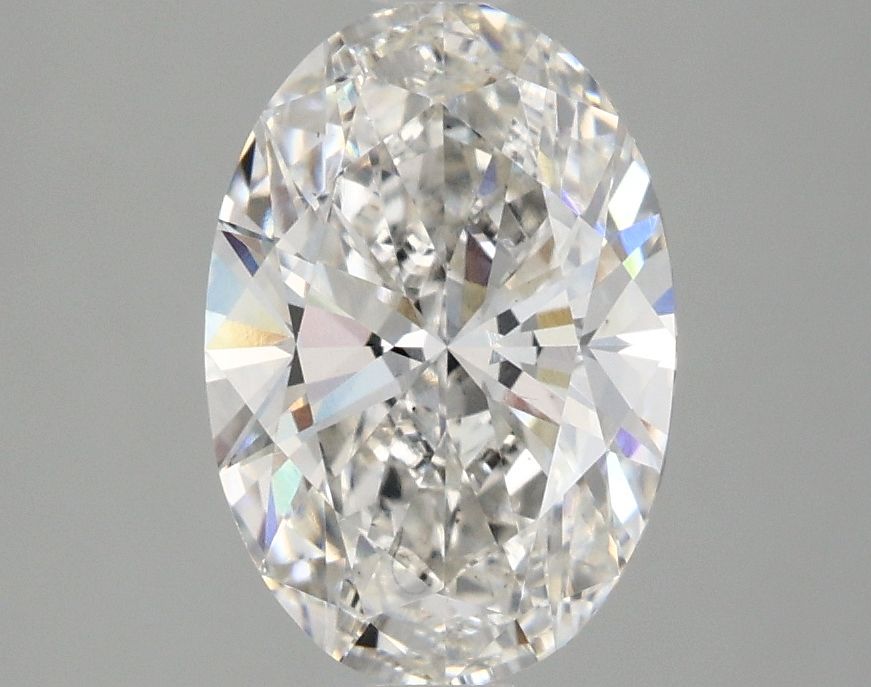 Lab-Grown Oval Diamond - 1.98 Carats, F Color, VS2 Clarity - Certified by IGI - Report Number: LG673405858