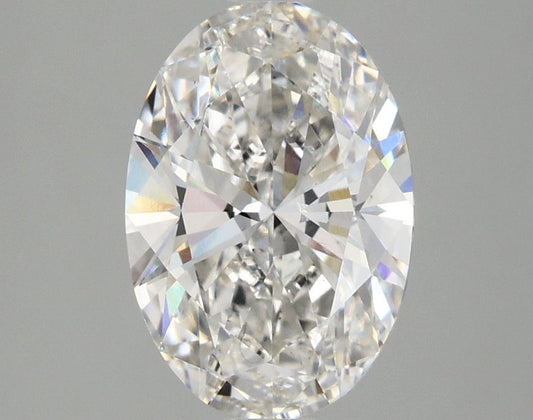 Lab-Grown Oval Diamond - 1.98 Carats, F Color, VS2 Clarity - Certified by IGI - Report Number: LG673405858