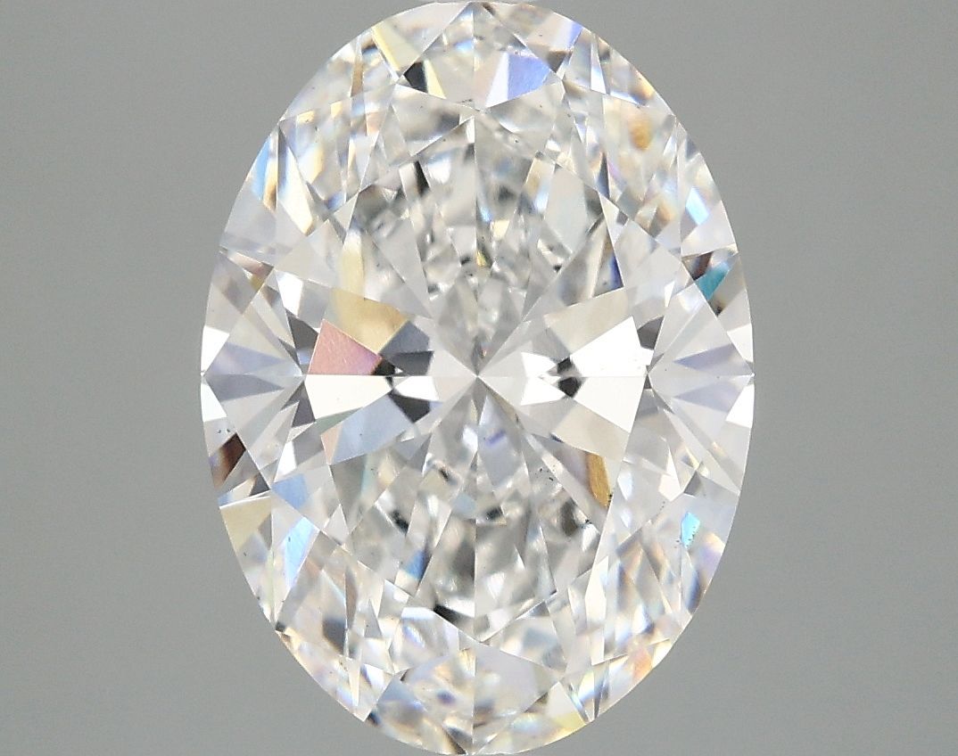 Lab-Grown Oval Diamond - 3.96 Carats, E Color, VS2 Clarity - Certified by IGI - Report Number: LG681547715