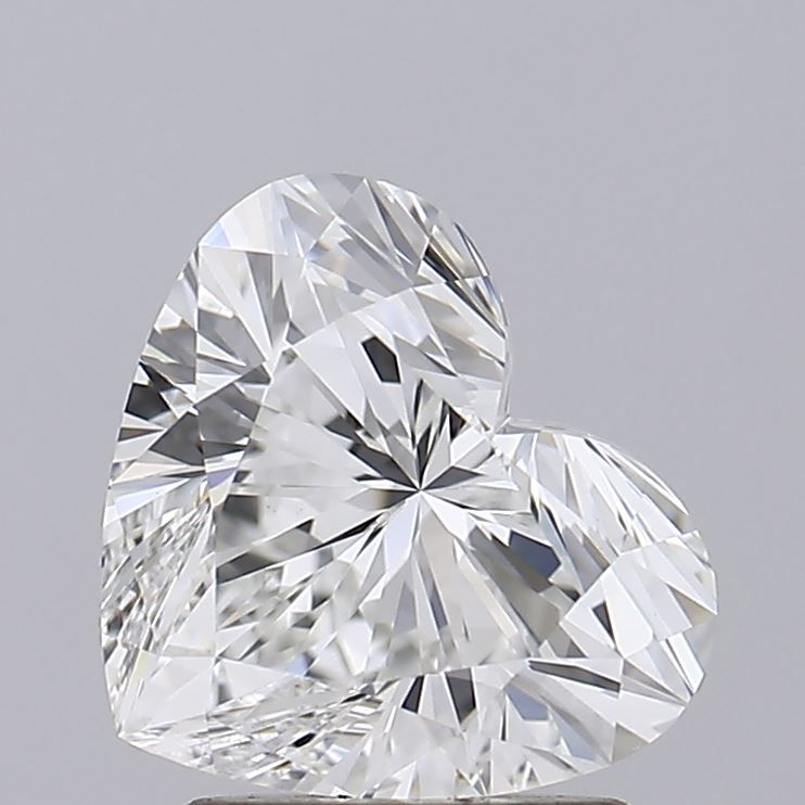 Lab-Grown Heart Diamond - 2.04 Carat, F Color, VS1 Clarity | Sustainable Luxury, Dazzling Brilliance | IGI | Certified LG597366159