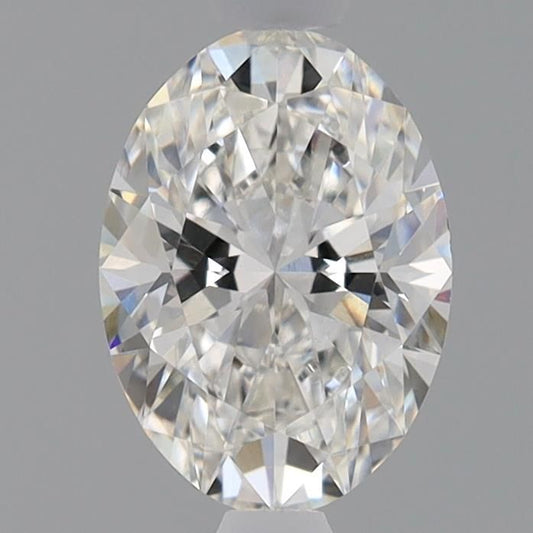 Lab-Grown Oval Diamond - 0.96 Carats, F Color, VVS2 Clarity - Certified by IGI - Report Number: LG638426844