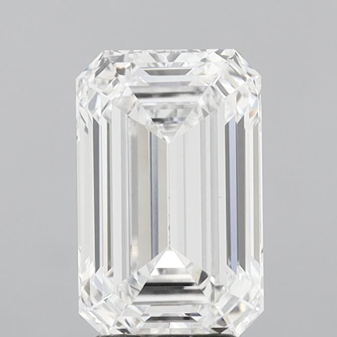 Lab-Grown Emerald Diamond - 3.59 Carats, D Color, VVS2 Clarity - Certified by IGI - Report Number: LG715551290