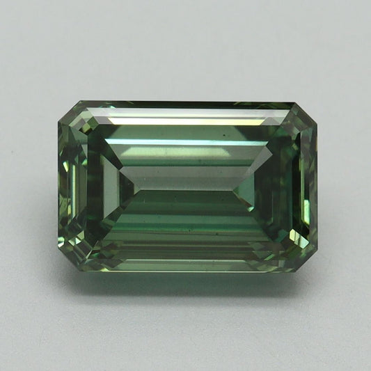 Lab-Grown Emerald Diamond - 3.5 Carats, Fancy Vivid Green Color, VS2 Clarity - Certified by IGI - Report Number: LG636401508