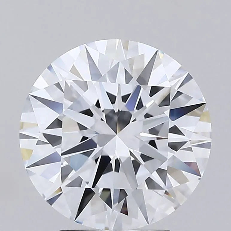2.90ct Round Lab Grown Diamond (Colour G, Clarity IF, Cut EX, IGI Certified)