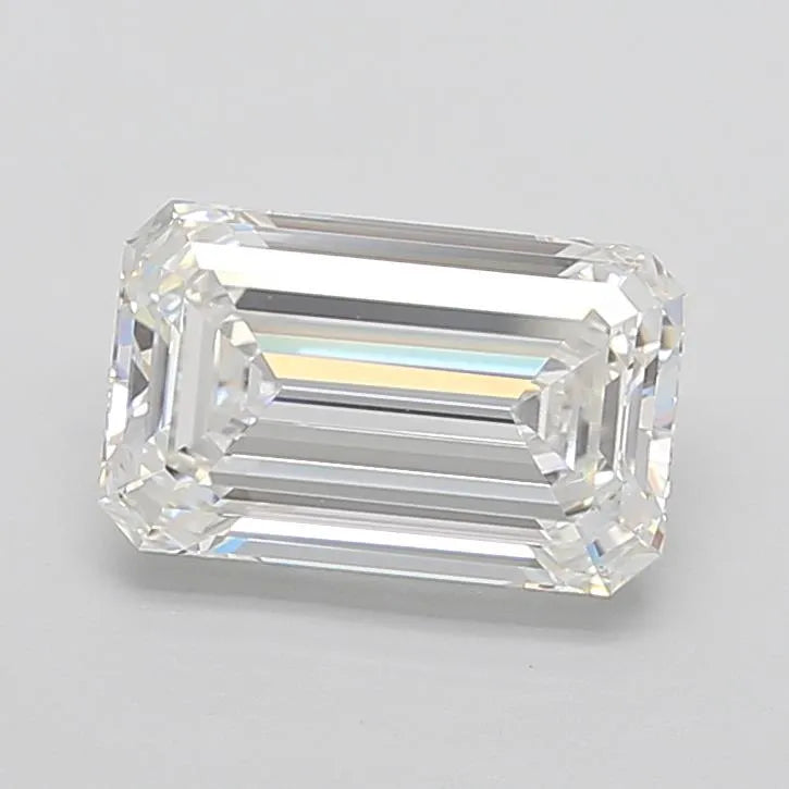 4.03ct Emerald Lab Grown Diamond (Colour F, Clarity VVS2, IGI Certified)
