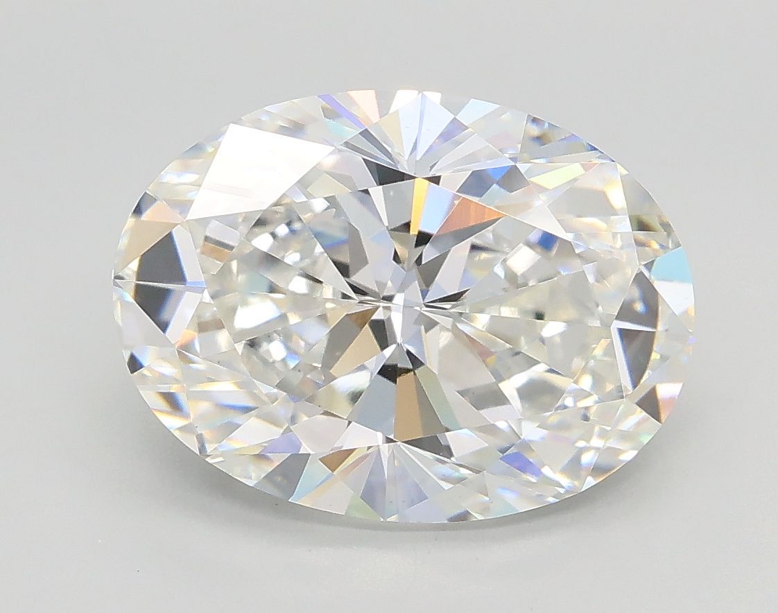 Lab-Grown Oval Diamond - 3.5 Carats, E Color, VS1 Clarity - Certified by IGI - Report Number: LG681507117