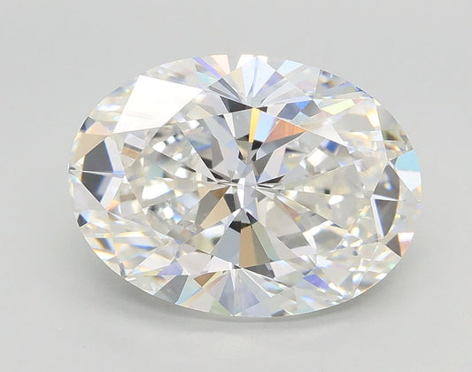 Lab-Grown Oval Diamond - 3.5 Carats, E Color, VS1 Clarity - Certified by IGI - Report Number: LG681507117