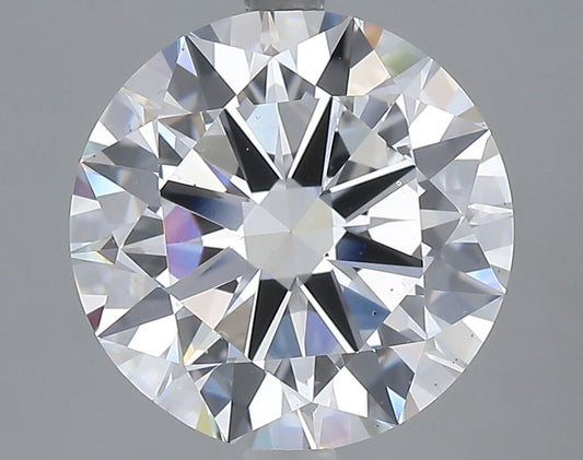 Lab-Grown Round Diamond - 4.0 Carats, F Color, VS2 Clarity - Certified by IGI - Report Number: LG648498112