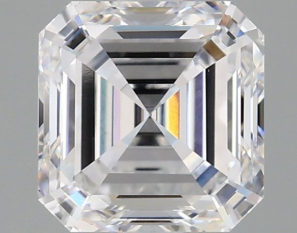 Lab-Grown Asscher Diamond - 2.01 Carats, D Color, VS1 Clarity - Certified by IGI - Report Number: LG675505430