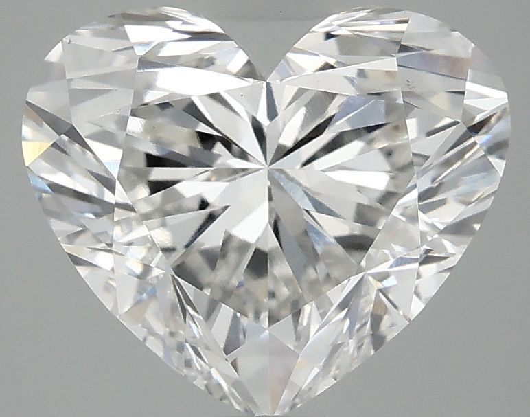 Lab-Grown Heart Diamond - 3.47 Carats, F Color, VS1 Clarity - Certified by IGI - Report Number: LG715556264