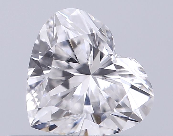 Lab-Grown Heart Diamond - 0.41 Carats, F Color, VVS2 Clarity - Certified by IGI - Report Number: LG669474232