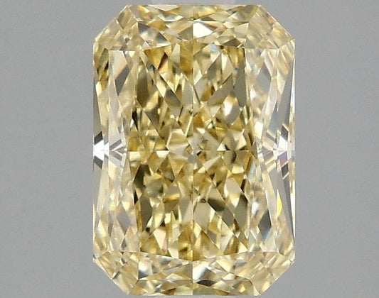 Lab-Grown Radiant Diamond - 1.97 Carats, Fancy Intense Yellow Color, VVS2 Clarity - Certified by IGI - Report Number: LG660418128