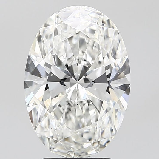 Lab-Grown Oval Diamond - 3.52 Carats, F Color, VS2 Clarity - Certified by IGI - Report Number: LG711519031