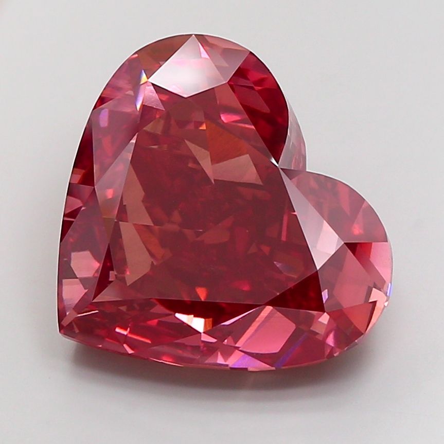 Heart 24.26ct Fancy Vivid Pink VVS2 - Cut • IGI • LG717557643