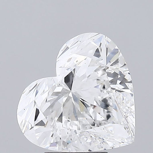 Lab-Grown Heart Diamond - 4.7 Carats, E Color, VS2 Clarity - Certified by IGI - Report Number: 605303528