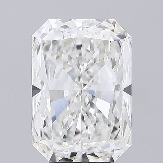Lab-Grown Radiant Diamond - 6.04 Carats, F Color, VS1 Clarity - Certified by IGI - Report Number: LG694501796