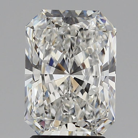 Lab-Grown Radiant Diamond - 2.53 Carats, F Color, VVS2 Clarity - Certified by IGI - Report Number: LG669401170