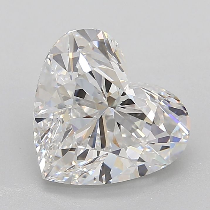 Lab-Grown Heart Diamond - 3.53 Carats, D Color, VVS2 Clarity - Certified by IGI - Report Number: LG710561721