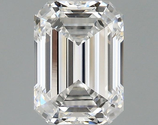 Lab-Grown Emerald Diamond - 0.98 Carats, E Color, VVS2 Clarity - Certified by IGI - Report Number: LG680580967