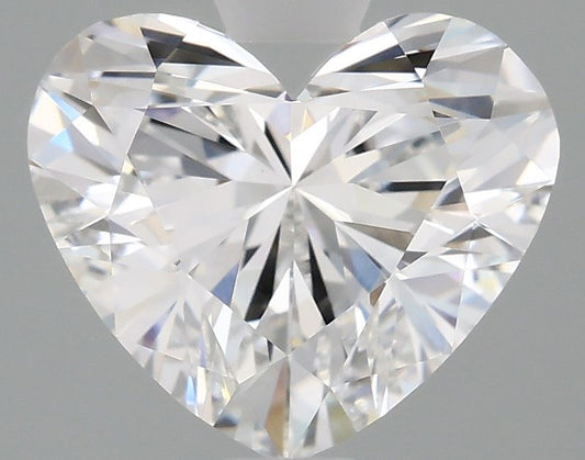 Lab-Grown Heart Diamond - 1.45 Carats, D Color, VS1 Clarity - Certified by IGI - Report Number: LG675502138