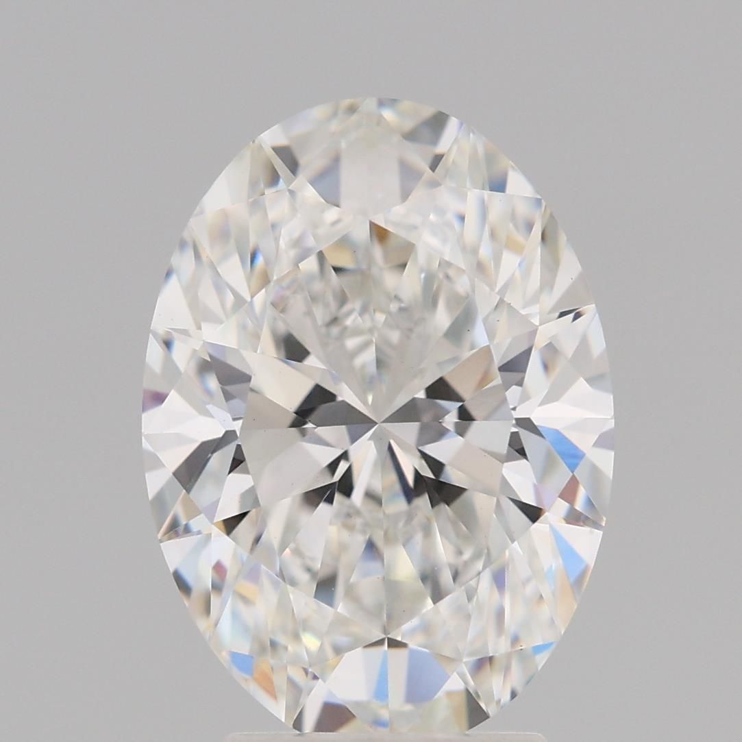 Lab-Grown Oval Diamond - 3.59 Carats, F Color, VVS2 Clarity - Certified by IGI - Report Number: LG642428150