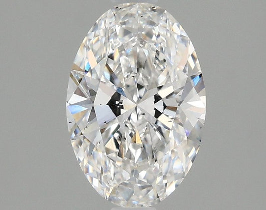 Lab-Grown Oval Diamond - 1.47 Carats, E Color, VS2 Clarity - Certified by IGI - Report Number: LG637440303