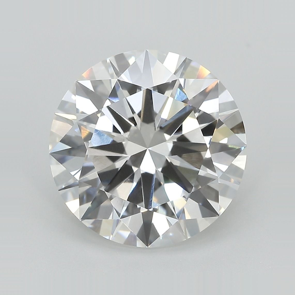 Lab-Grown Round Diamond - 7.09 Carats, E Color, VS1 Clarity - Certified by IGI - Report Number: LG691507183
