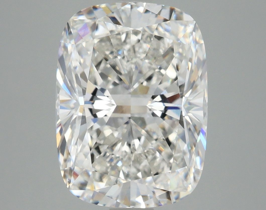 Lab-Grown Cushion Diamond - 5.11 Carats, F Color, VS1 Clarity - Certified by IGI - Report Number: LG654448966