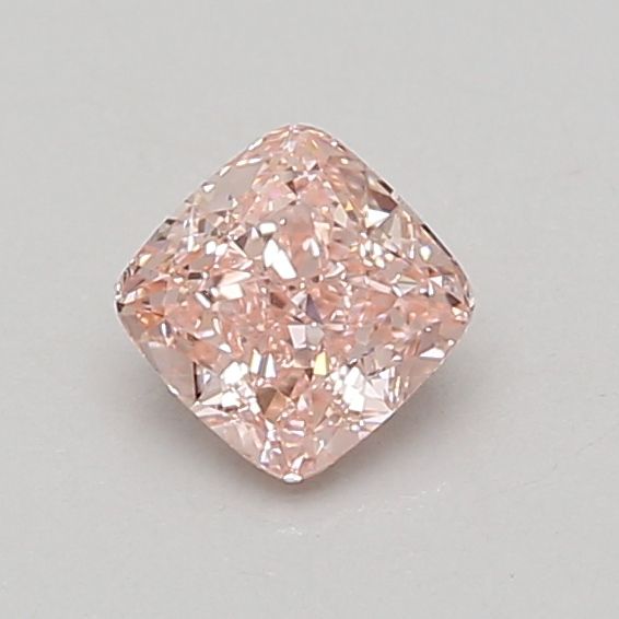 Lab-Grown Cushion Diamond - 0.7 Carats, Fancy Intense Pink Color, VS1 Clarity - Certified by IGI - Report Number: LG687561123