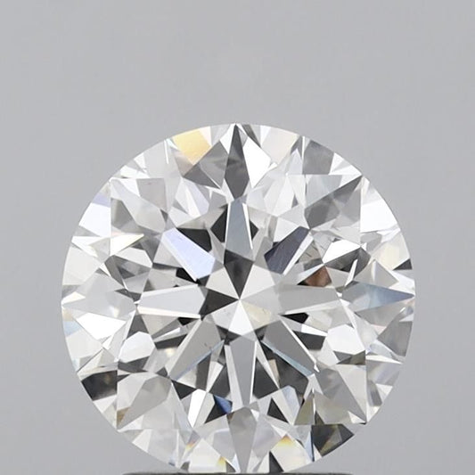 Lab-Grown Round Diamond - 2.5 Carats, F Color, VS2 Clarity - Certified by IGI - Report Number: LG617403480