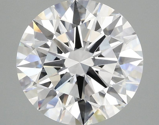 Lab-Grown Round Diamond - 3.5 Carats, D Color, VVS2 Clarity - Certified by IGI - Report Number: LG695510429