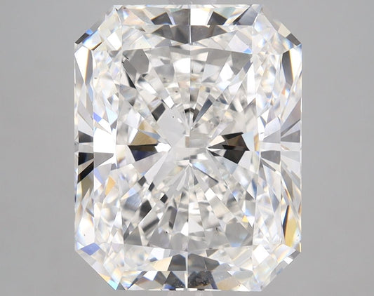 Lab-Grown Radiant Diamond - 6.38 Carats, F Color, VS2 Clarity - Certified by IGI - Report Number: LG604387516