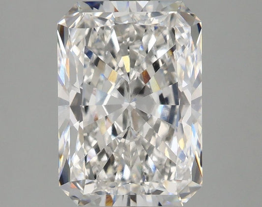 Lab-Grown Radiant Diamond - 2.96 Carats, F Color, VVS2 Clarity - Certified by IGI - Report Number: LG674560374