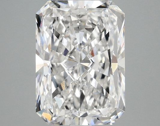 Lab-Grown Radiant Diamond - 4.01 Carats, F Color, VS2 Clarity - Certified by IGI - Report Number: LG708582282
