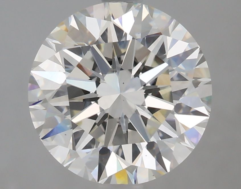 Lab-Grown Round Diamond - 2.59 Carats, Fancy Vivid Pink Color, VS1 Clarity - Certified by IGI - Report Number: LG686502148