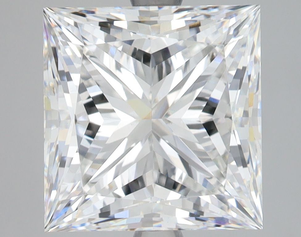 Lab-Grown Princess Diamond - 6.01 Carats, F Color, VS1 Clarity - Certified by IGI - Report Number: LG681553456
