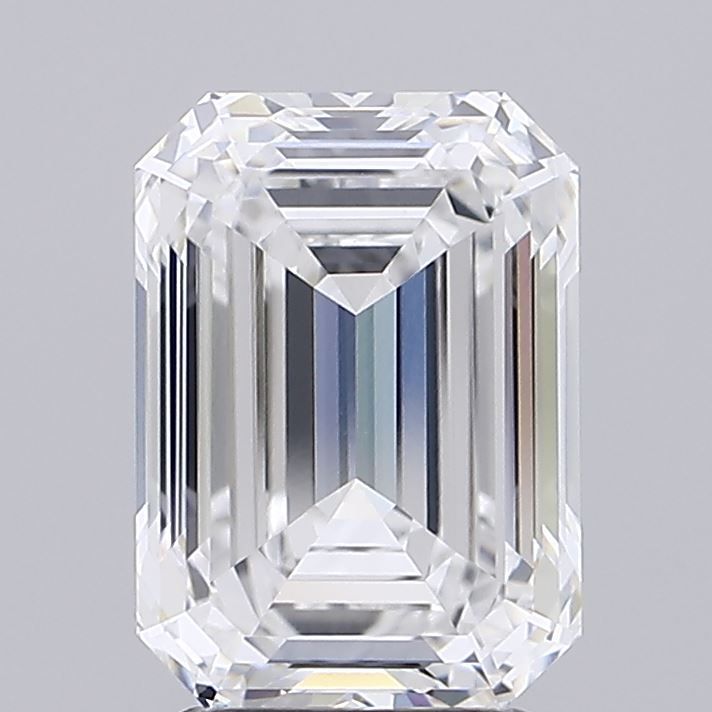 Lab-Grown Emerald Diamond - 3.51 Carats, D Color, VVS2 Clarity - Certified by IGI - Report Number: LG647484581